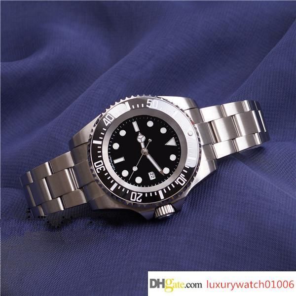 

2020 good fashion 5 colors sell classic men s 43mm sea 116660 automatic mechanical watch date ceramic ring watches model 557