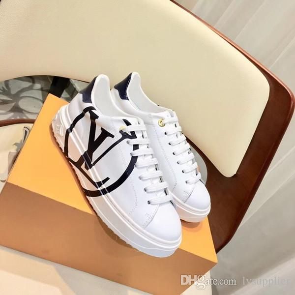 

Time out neaker clean line elevated out ole brand 039 iconic monogram flower black gold pink logo ignature women neaker