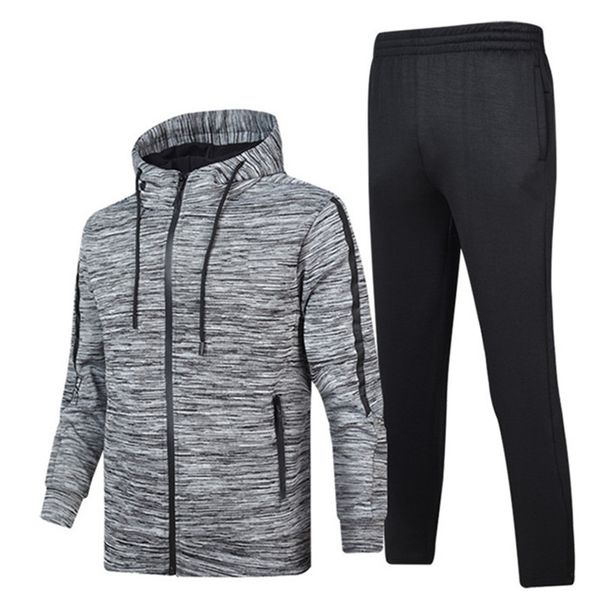

Under Sports Mens Tracksuits Winter Cardigan Hoodie Long Pants 2PCS Suits Casual Long Sleeve Two Pieces Sets