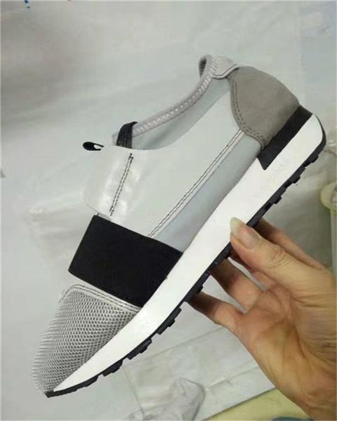 

brand дизайнер кроссовки подножка обуви для женщин дизайна спорта квартир кроссовок womens 2019 luxury race runners, Black