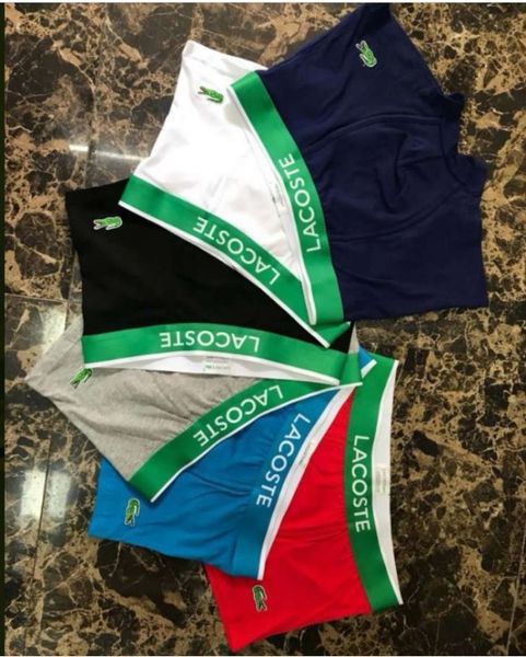 

The late t men 039 cotton boxer brief crocodile printing male boxer brief pant even color, Black;white