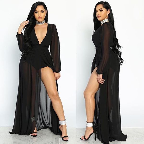 

summer coat streetwear long sleeve women coat cardigans female vintage chiffon women abrigos mujer tulle perspective, Black;brown