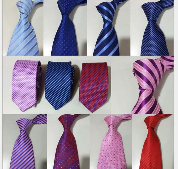 

men's business suit tie 960 pins 30 stripes small pattern tie, Blue;purple