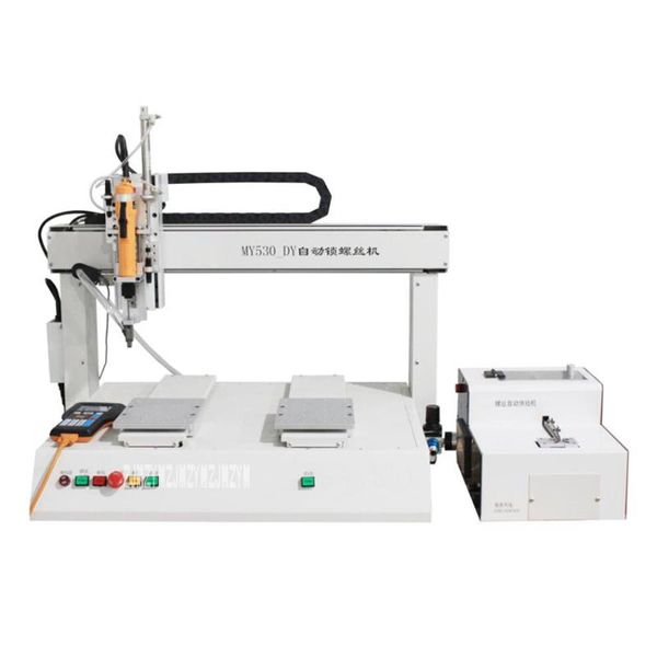 

530--c double platform automatic screwing machine blowing type lock screw equipment locking screw machine 220v/110v m1.0-4.0