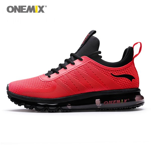 

2019 onemix new air cushion running shoes for men sports breathable light crosser fitness outdoor jogging sneakers max 12