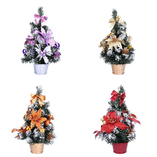 

мини рождественская елка таблицы стола фестиваль xmas декор сторона подарки 40см