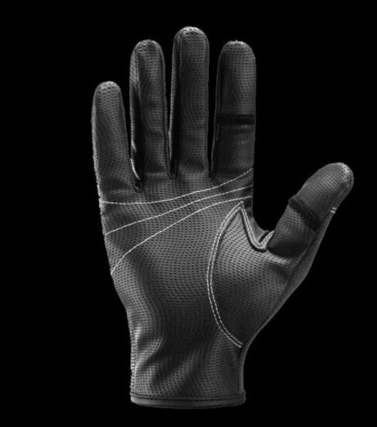 

wholesale 2020 sport outdoor fishing gloves with three fingers breathable wear resistant nylon touch screen gloves non slip training yakuda, Black