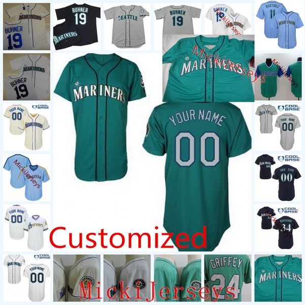 

Custom Seattle Jersey Edwin Encarnacion Marco Gonzales Felix Hernandez Dee Gordon Jay Bruce Dyla Moore Daniel Vogelbach Yusei Kikuchi Jersey