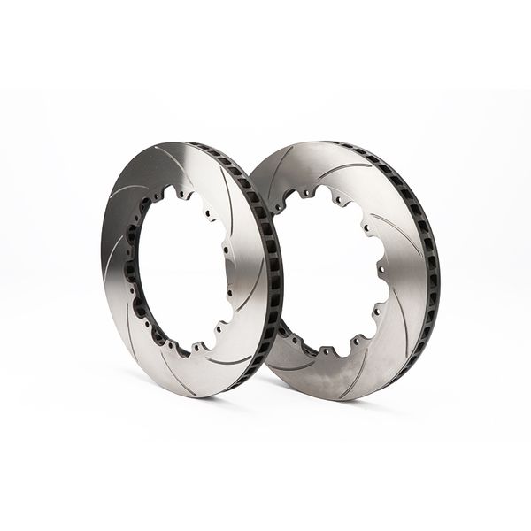 

koko racing 1pair high precision customized car brake rotor line style 330*28mm 17"rim wheel