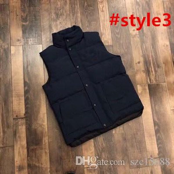

outdoor canadian fashion wind goose down vest men's cold warmth plus fertilizer to increase down vest couple vest, Black;white