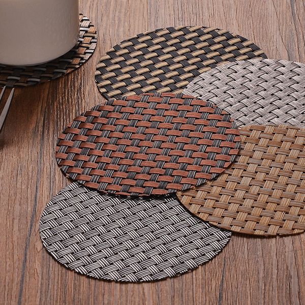 

restaurant anti-slip anti-insulation pad green cup pad