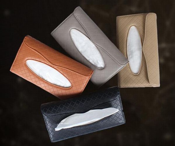 

автомобиль солнцезащитный козырек кожа pu visor тип tissue box авто клип держатель бумаги салфетка аксессуары
