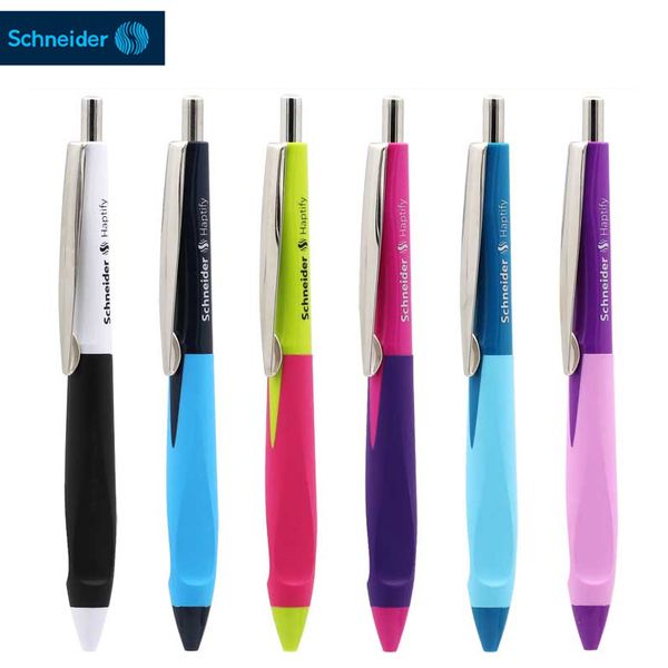 

1pcs germany schneider dolphin neutral pen positive posture student test pen 0.4mm soft plastic to send refill