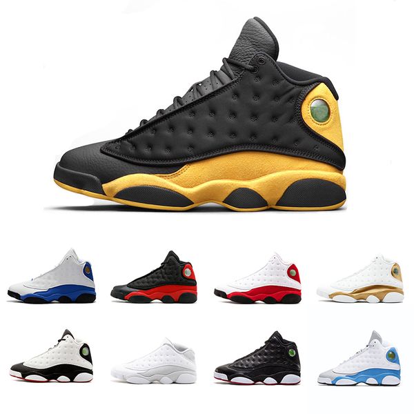 

13 cap and gown 13s black infrared men basketball shoes atmosphere grey terracotta blush xiii og mens bred sports sneakers athletics size 13