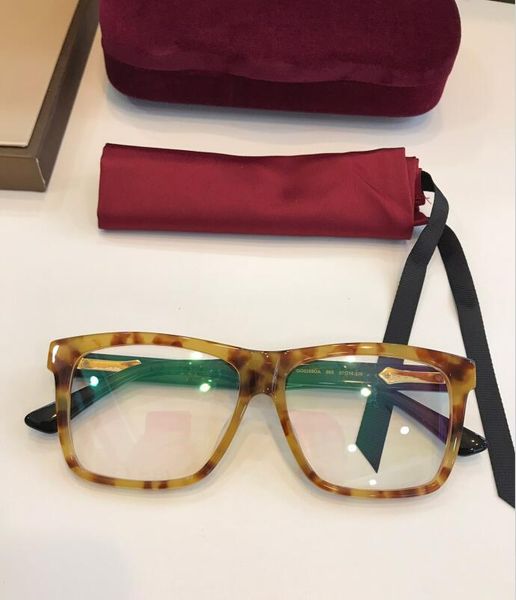 

luxury- eyeglasses frame women men designer eyeglass frames designer eyeglasses frame clear lens glasses frame oculos 0268oa with case, Silver