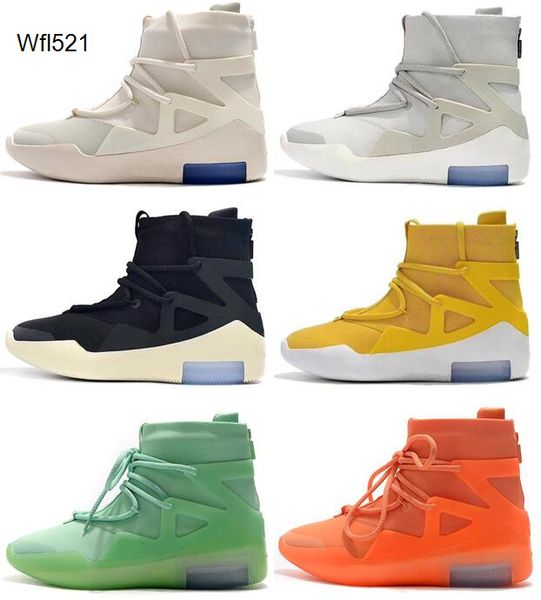 

fear of god 1 fog boots sail light bone grey black frosted spruce orange pulse the atmosphere yellow basketball shoes men sneakers with box