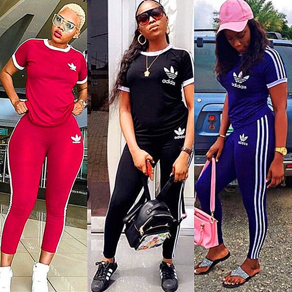 adidas women's two piece set