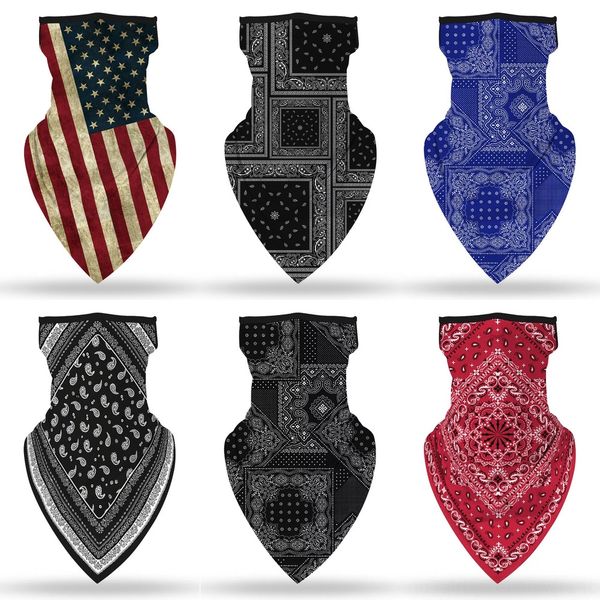 

z5fyg halloween skull party masks multi function headwear hat scarf neck scary motorcycle cycling sport mask face, Black