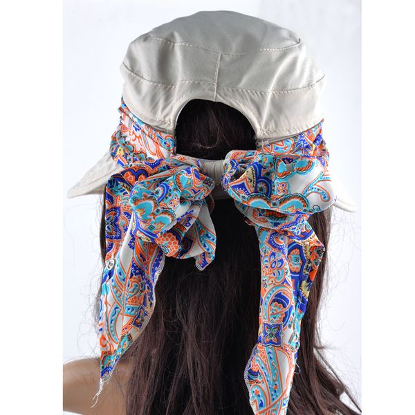 

fashion uv sun hat summer sun hats for women straw hat girls beach organza cap visors caps multipurpose foldable floppy hat, Blue;gray