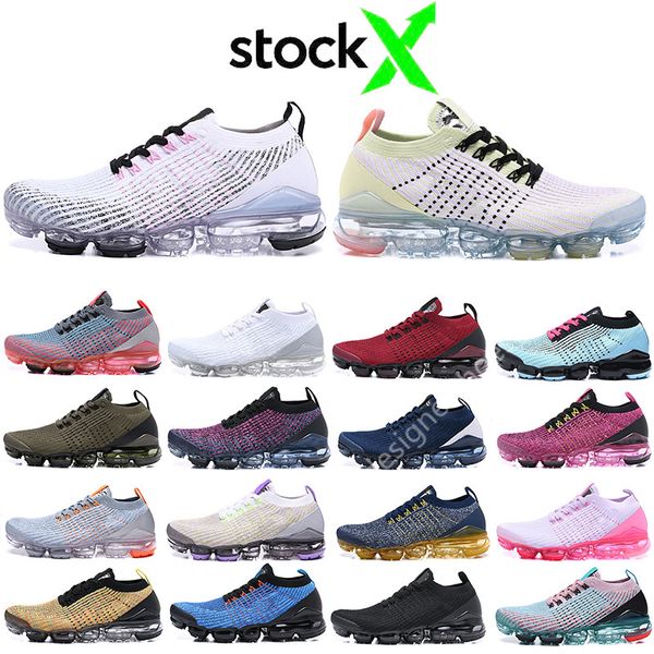 

special offer 2019 fly 3.0 triple black white mens running shoes women breathable red blue chaussures knit cushion sneakers trainers zapato
