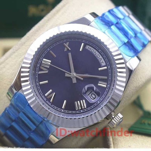 

18k gold men geneva roman dial luxury designer automatic daydate fashion mens watch reloj watches wristwatches, Slivery;brown