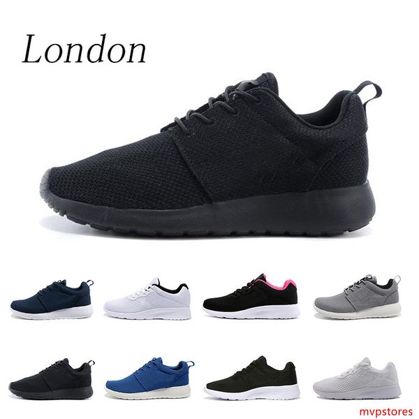 

london 3.0 4.0 running shoes for men women breathe 2019 triple black white athletic sports sneakers tanjun table tenis size 36-45