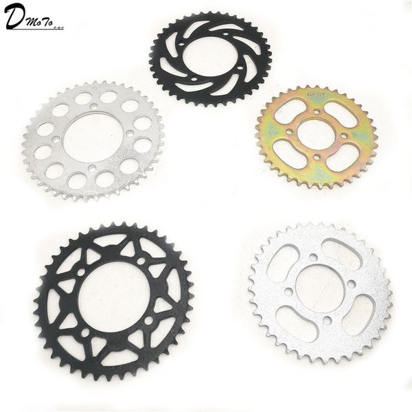 

420 chain rear sprocket37 41 43t 76mm centre hole for dirt pit bike off road motorcycle motocross gear spare parts with bolts