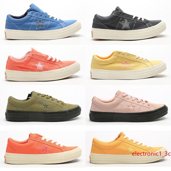 

new chiara ferragni x one star eyes ttc 74 ox pinstripe casual canvas shoes women men silver chaussures fashion designer sneakers size 35-44