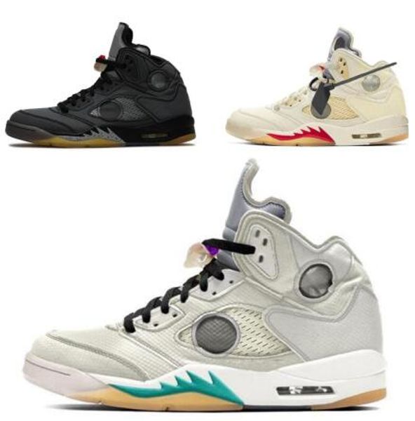 

2020 mens designer off 5 5s basketball shoes sneakers grape black green x athletic des chaussures new arrival shoes