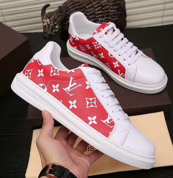 

Man TOP-Quality Casual shoes Sneaker Trainers Fashion Walking Sports Trainers Luxury Designer shoes Eu:39-45 With Original Box Free DHL 02