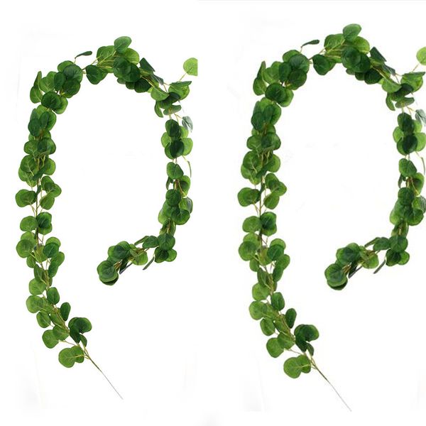 

2м икђвеннй зеленй вкалип garland ли vine подделнй лоз Ѭоанга икђв