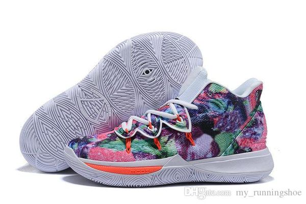 

2019 Новый Kyrie 5 Мужчины Баскетбол Обувь для Дешевой Продажи Irving 5s CNY Многоцветный Че