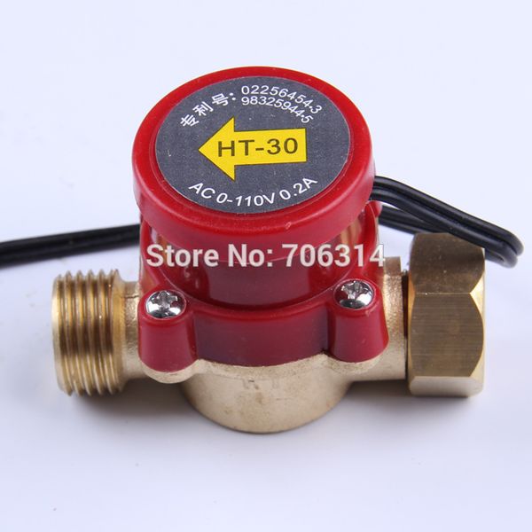 

ht30 female male thread g1/2 20mm water pump heater hall assembly automatic electronic flow sensor pressure control switch 110v