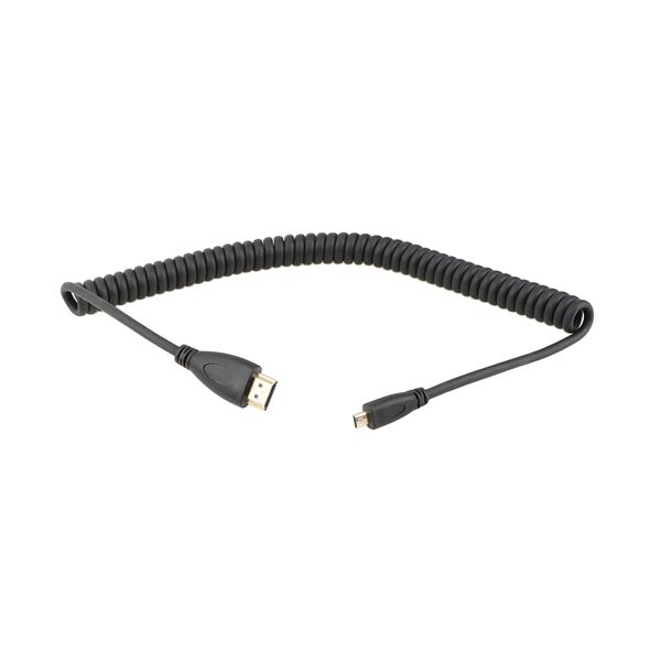 

camvate micro to full hdmi coiled cable item code: c2395