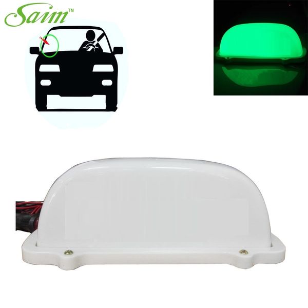 

dc 12v автомобиль топ водонепроницаемый лампа магнитный индикатор автомобиля огни топ светло-зеленый для водителей автомобилей стикер автомо