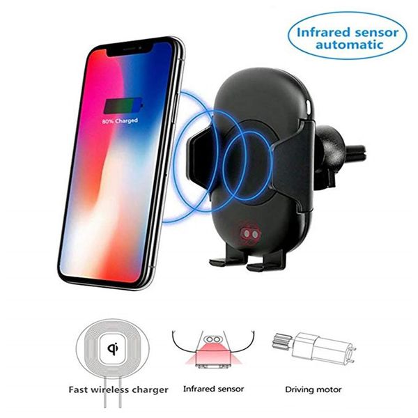 

C10 10w fa t wirele car charger with infrared en or for am ung galaxy a8 iphone x 8 plu am ung 9 8 plu note 8