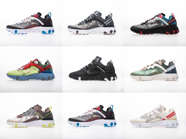 

react element 87 55 undercover men running shoes for women designer sneakers sports men trainer shoe sail light bone royal tint