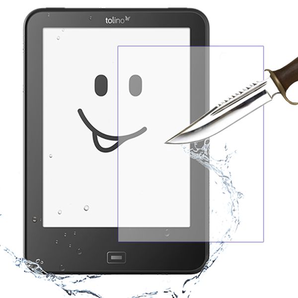 

tempered glass screen protector for tolino shine tolino page version 2hd 3hd 4dh 6'' ereader screen protective film