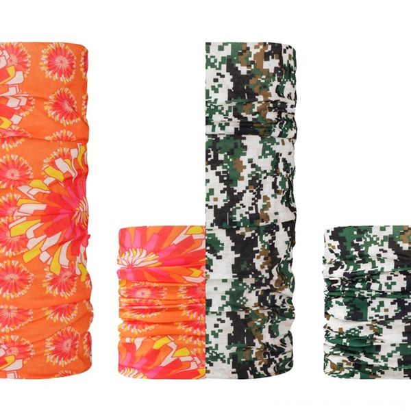 

a5i7a women chiffon face mask 38 styles silk scarf half outdoor windproof handkerchief face dust-proof sunshade masks scarf, Black