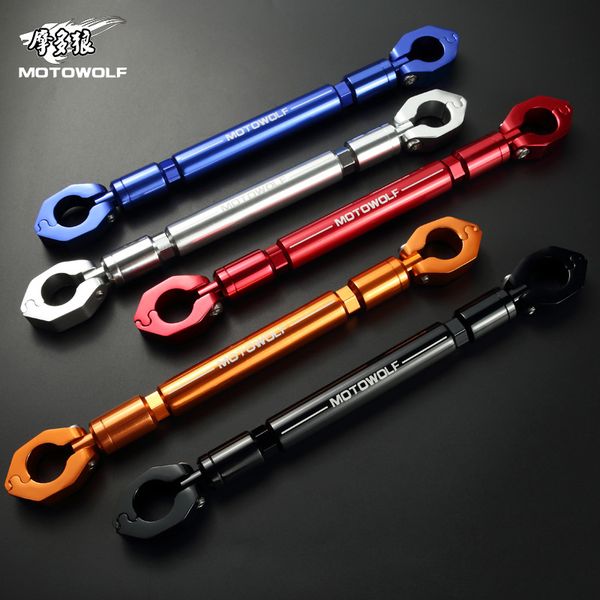 

motorcycle adjustable handlebar cross bar steering strength lever bar black