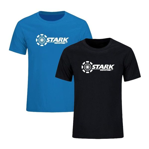 

мужская летняя майка хлопок высокого качества stark мужчины street luxury casual mens высокой моды дизайнер футболка топ с коротким рукавом, White;black