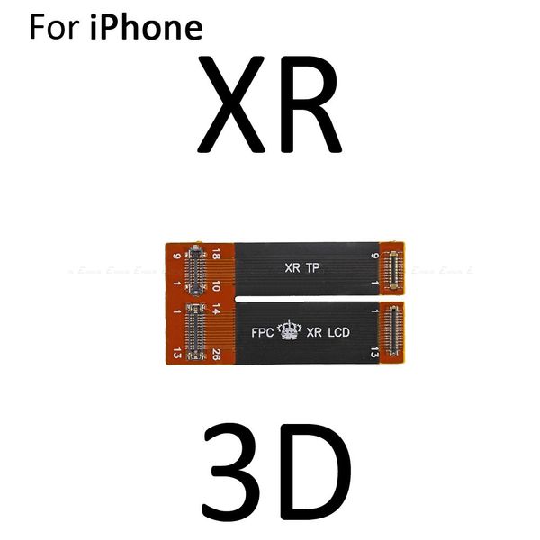 

5psc нового 3d сенсорной функции тестер кабель для iphone x xs max xr дисплей lcd экран digitizer extension test flex кабель