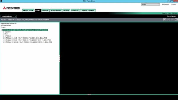 

sattvdiag forklift epc 2018 (mcfe-euro) ремонт руководства для mitsubishi