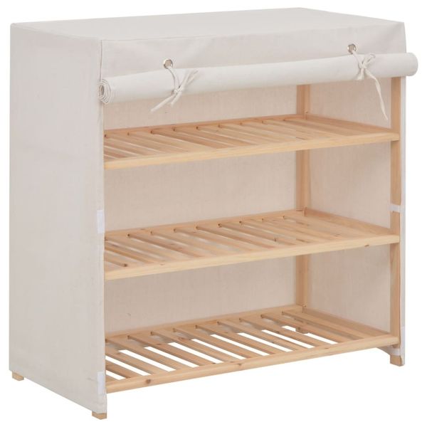 

shoe cabinet with cover white 79 x 40 x 80 cm fabric garden sets