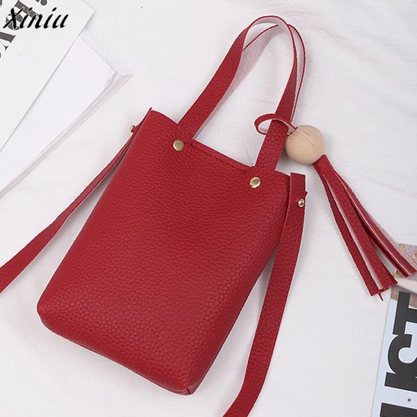 

fashion female able bag vintage handbag small mini messenger tassel shoulder bags casual women's handbags clutch ladies leather
