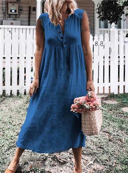 

4xl womens summer soild color sleeveless dresses bohemima v neck designer fashion clothing five stlye casual apparel, Black;gray