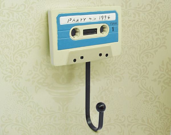 

tape disk record creative coat hooks decorative hook door art hook