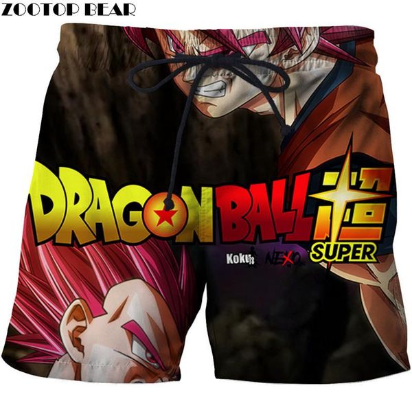 

super 3d print male beach travel shorts men casual board shorts plage quick dry swimwear dropship, White;black