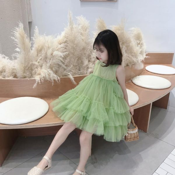 

девочка mint green платье vest a тип mesh платье show party travel daily девушка мода одежда, Red;yellow