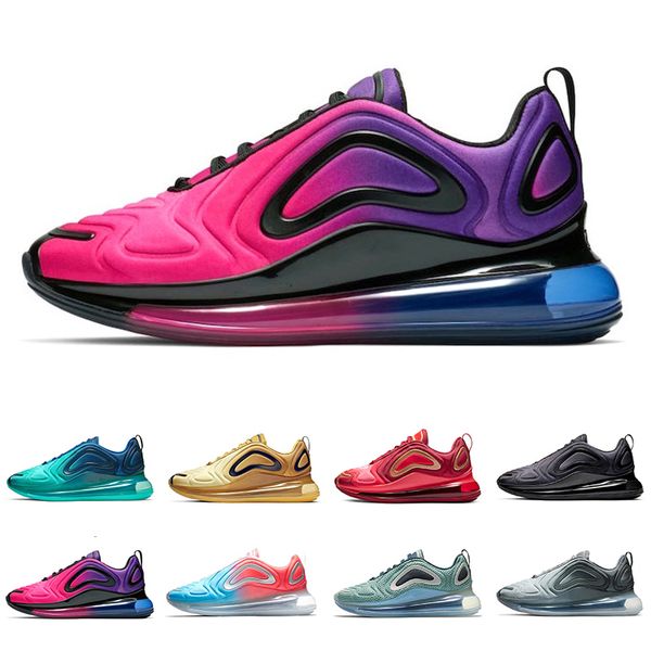 

2019 new tyle men women 720 kpu athletic running hoe un et team crim on red black white port neaker ize 36 45